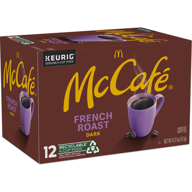 McCafe French Roast Keurig K Cup Coffee Pods (12 Count) (Pack of 2)